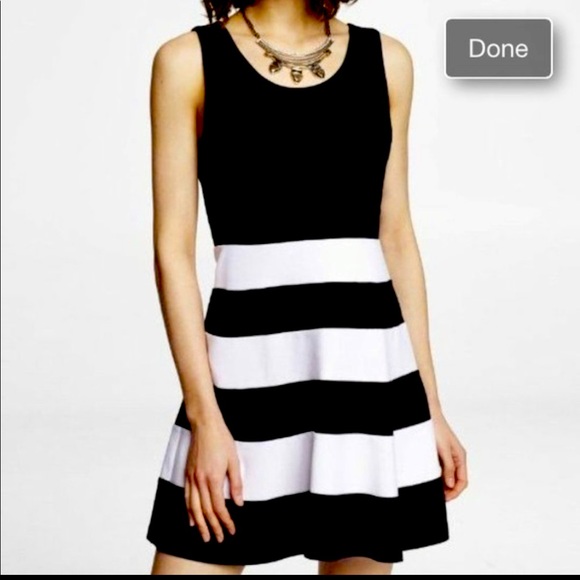 Express Dresses & Skirts - [EXPRESS] A-LINE STRIPED DRESS